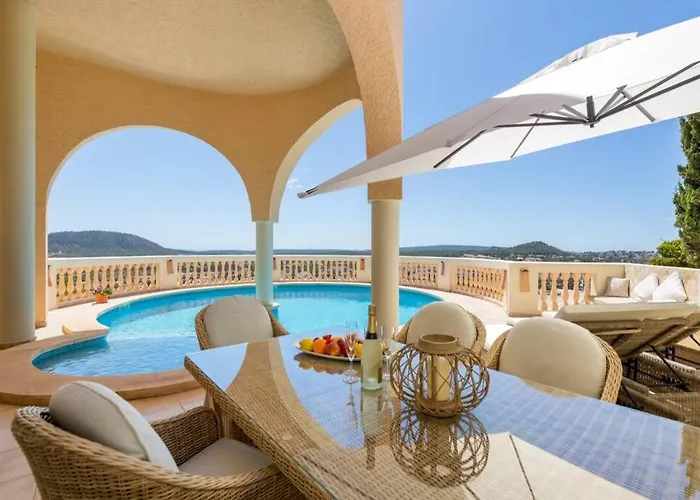 Meerblick Villa "Buena Vista" In Santa Ponsa, Mallorca